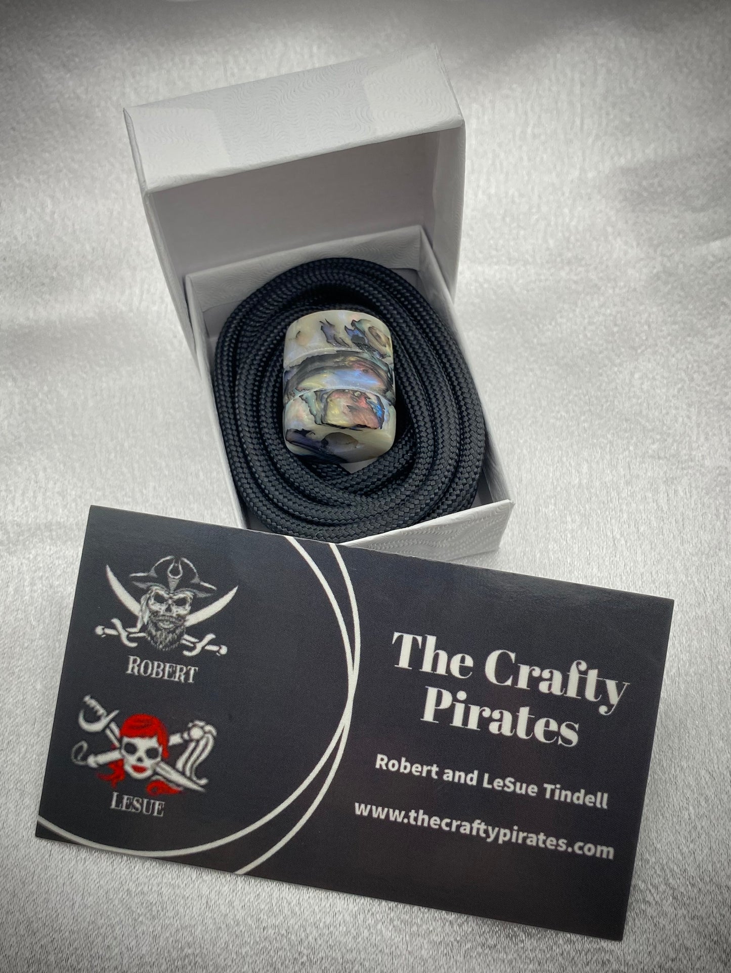 Pearly Abalone EDC Beads