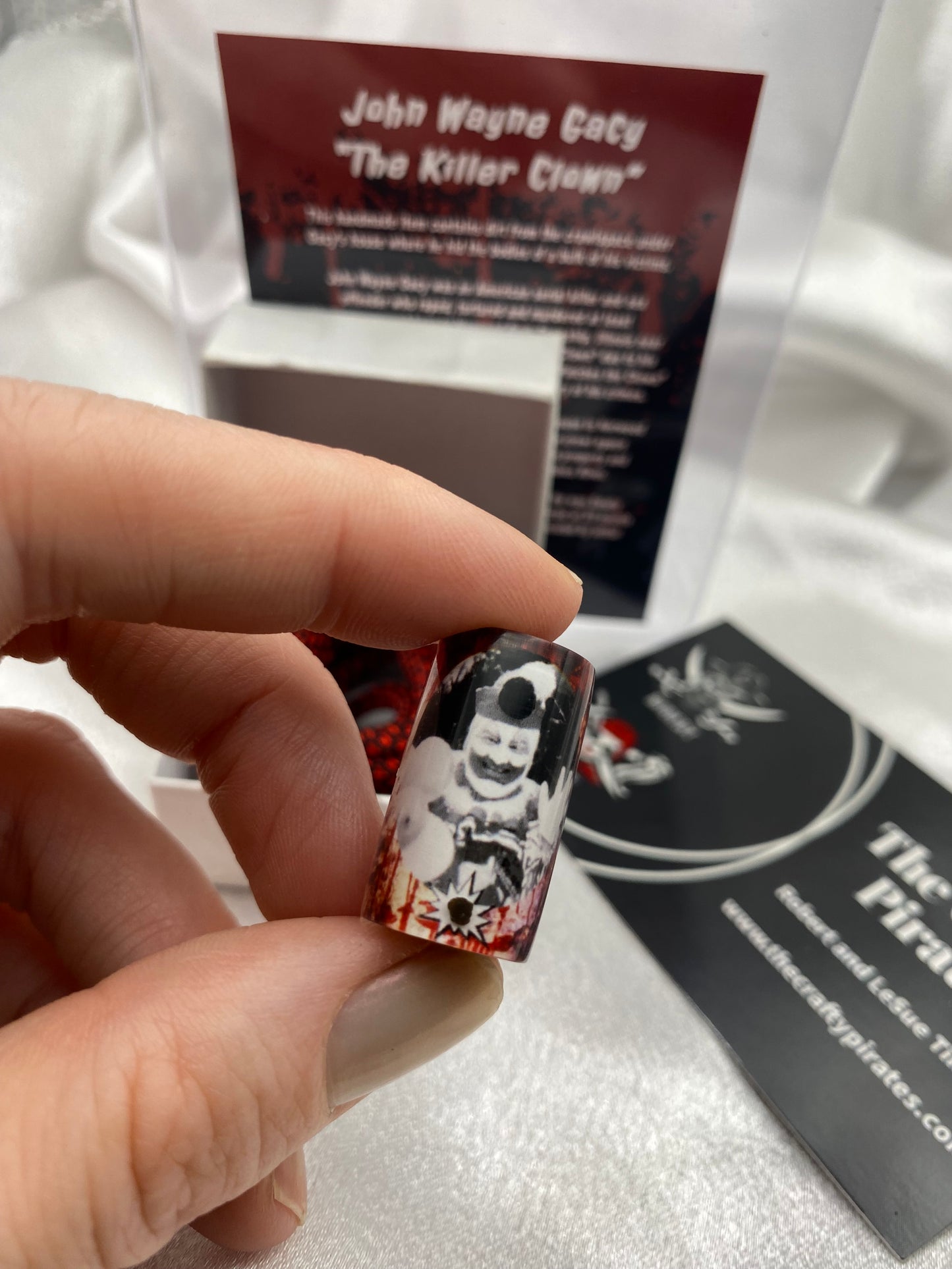 John Wayne Gacy EDC Bead