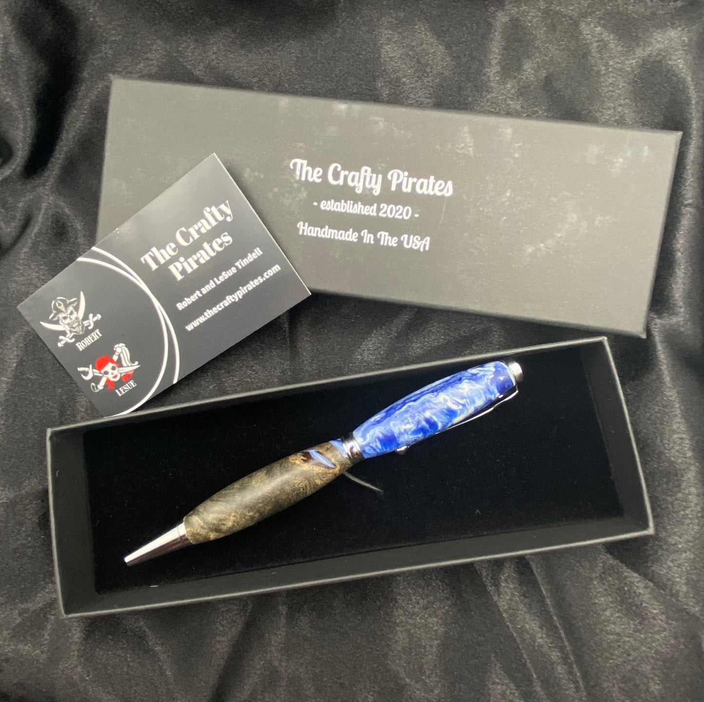 Buckeye Burl Hybrid Ballpoint Pen