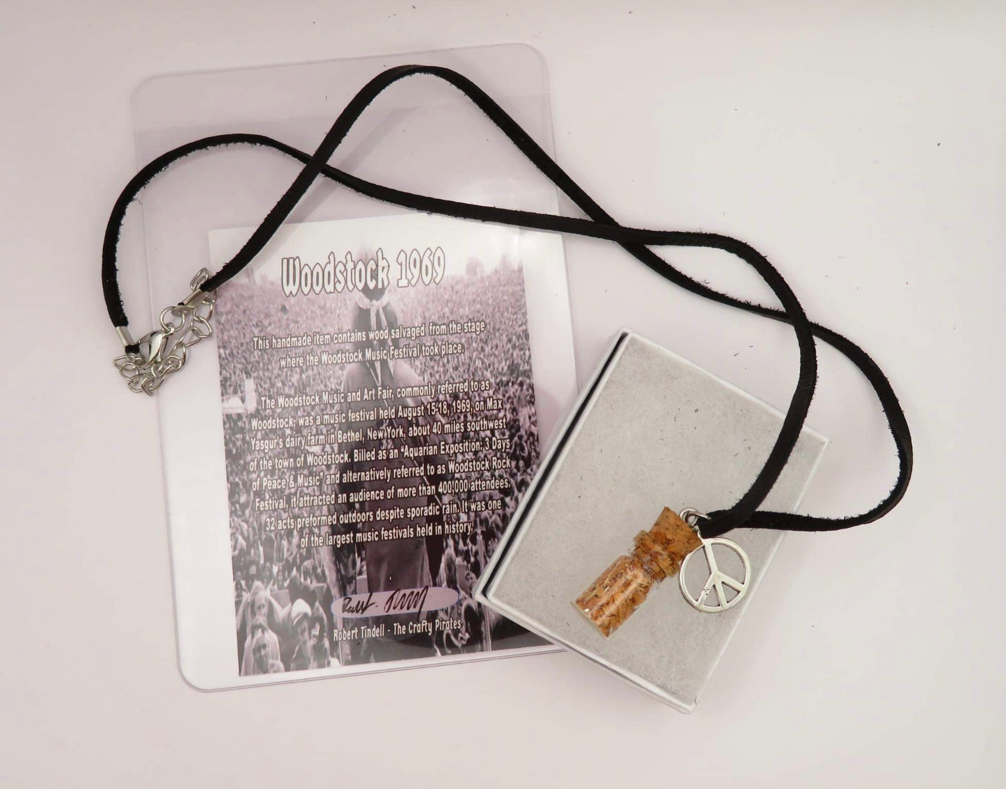 Woodstock Stage Relic Necklace