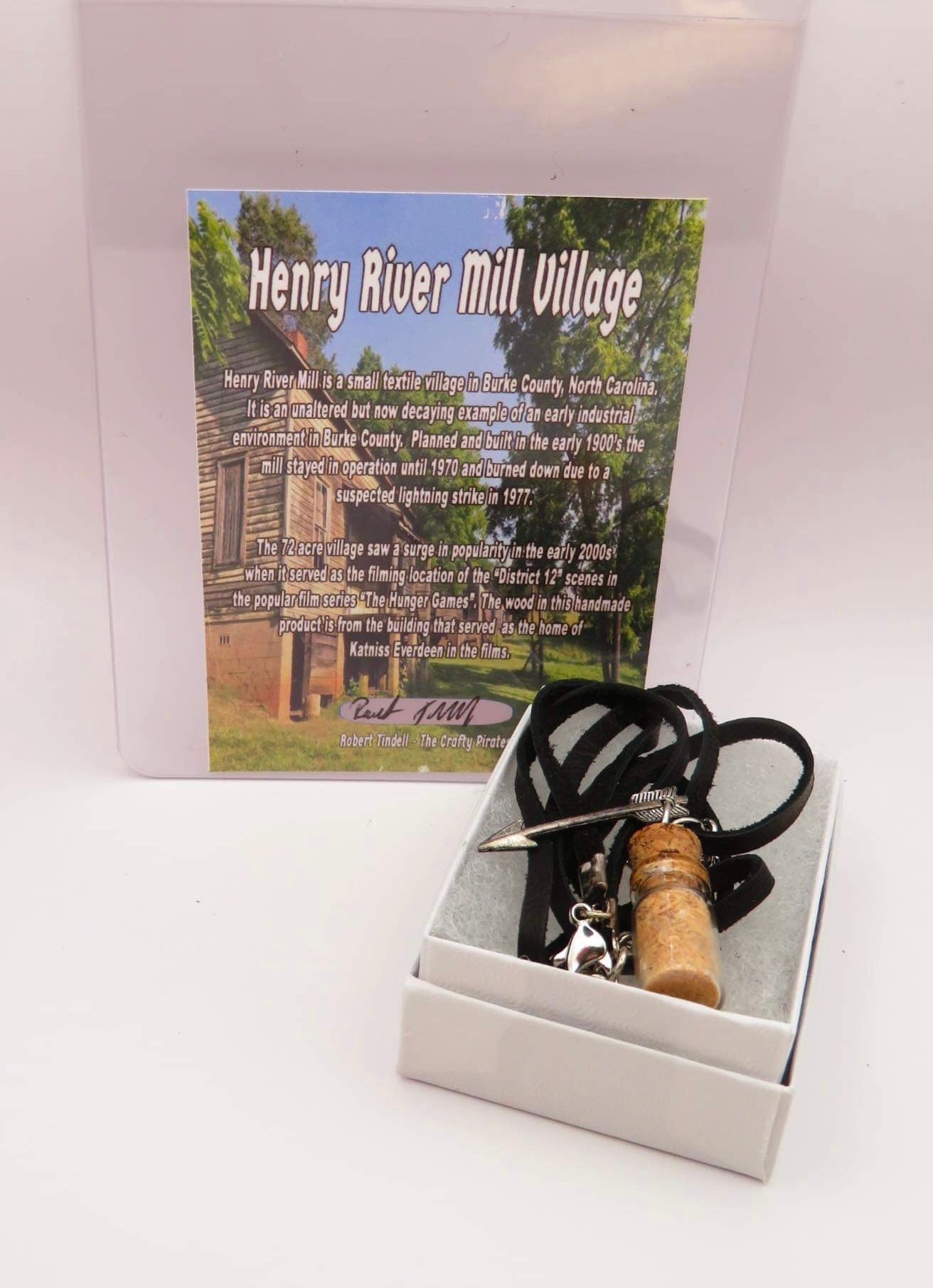 Henry River Mill Relic Necklace