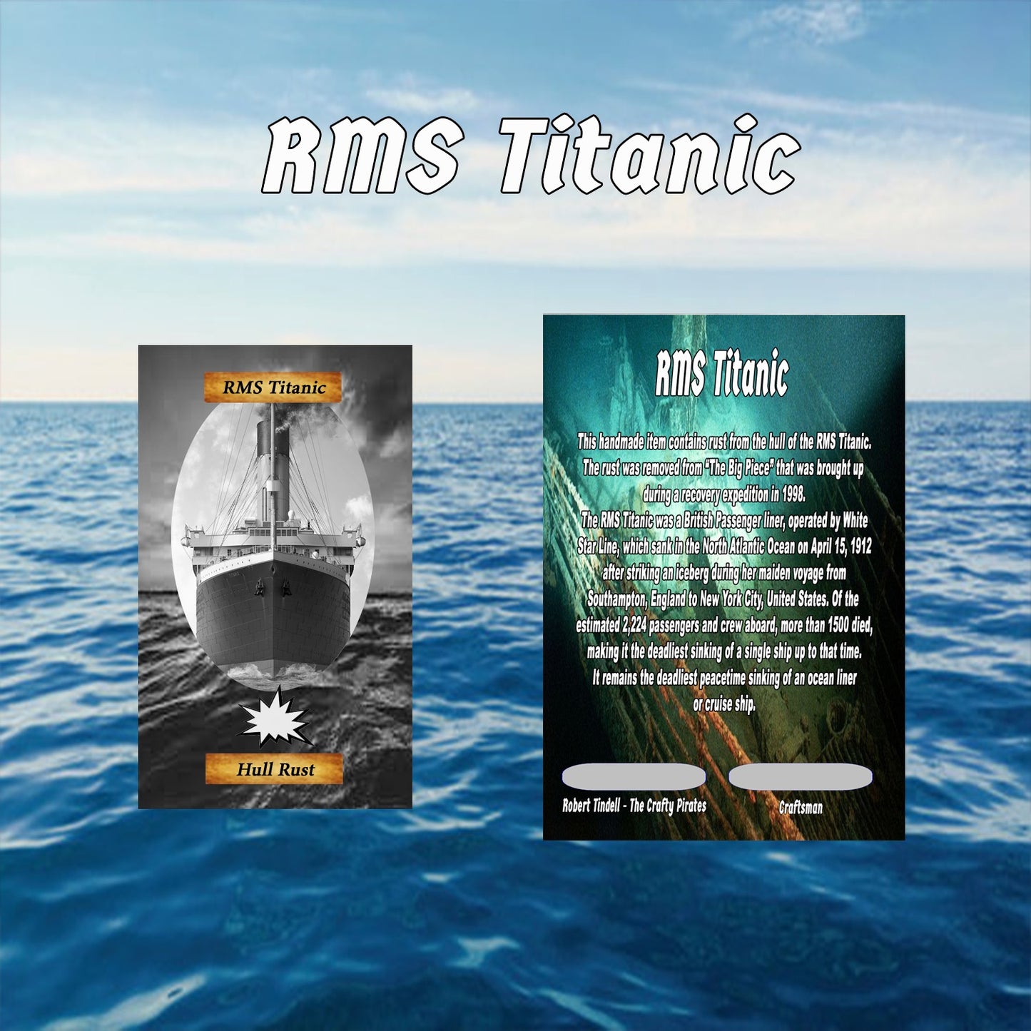 RMS Titanic Embed Pen Blank