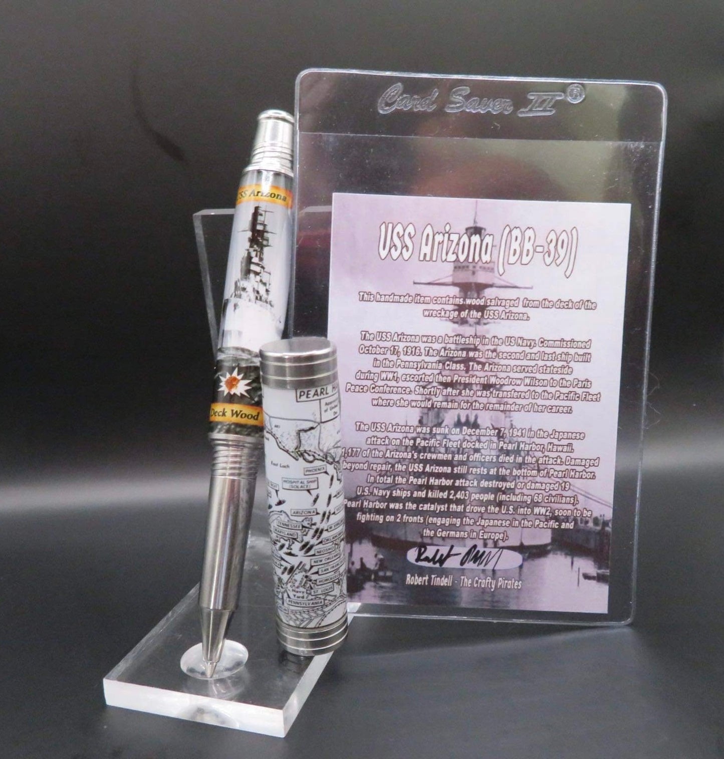 USS Arizona Relic Rollerball Pen