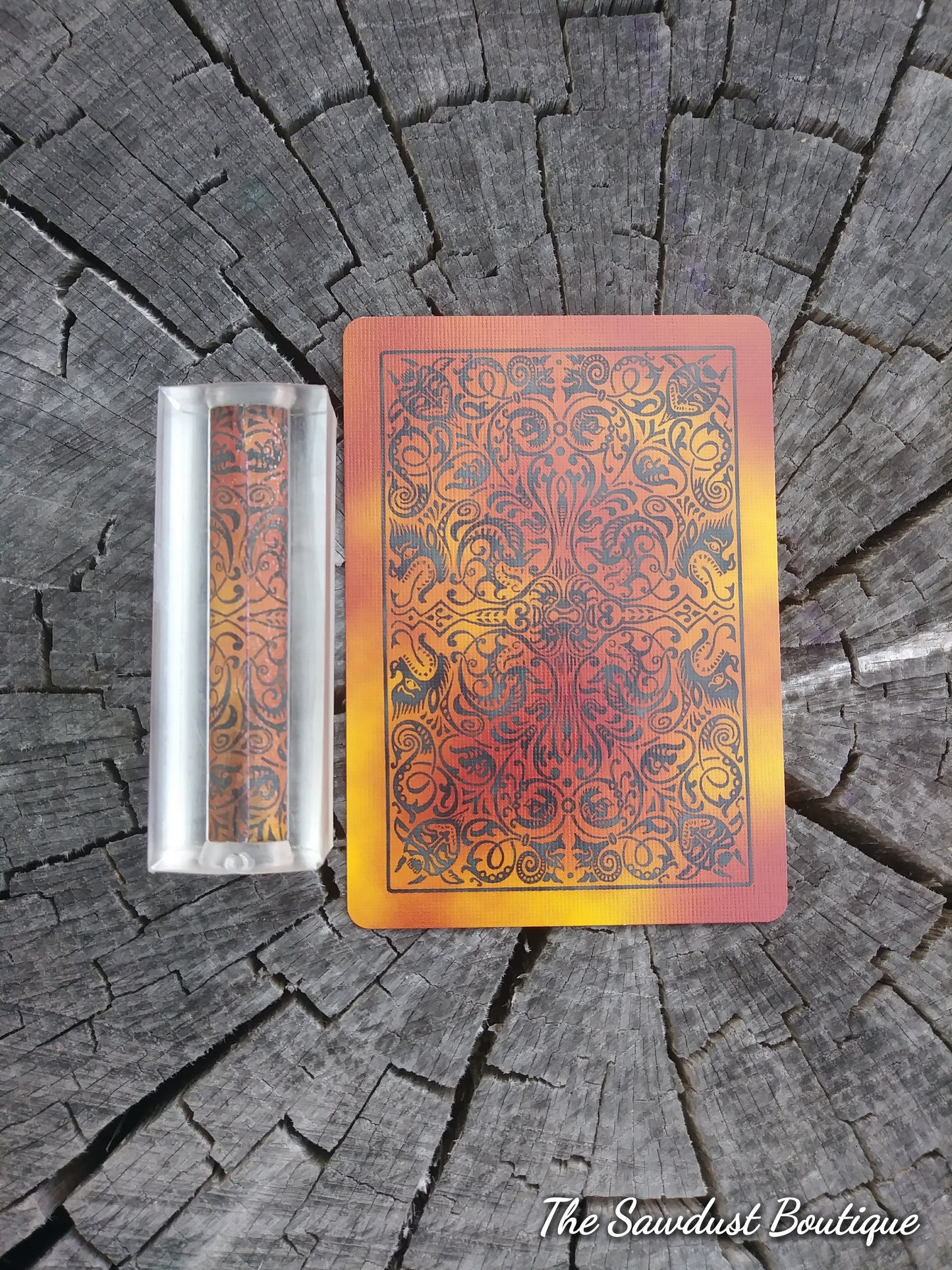 Elements Fire Playing Card Pen Blank (Sierra Tube)