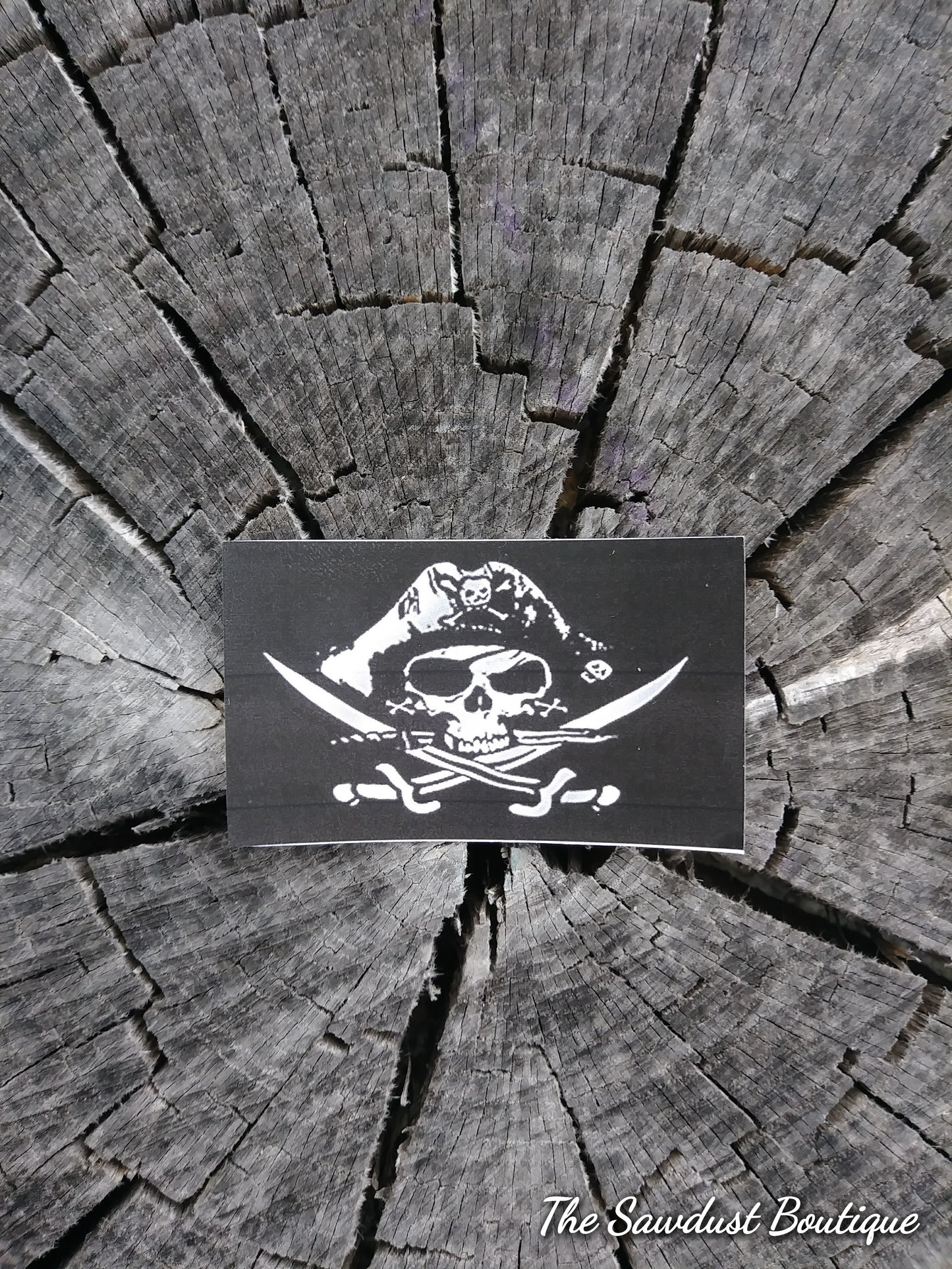 Pirate Flag Tube In Pen Blank