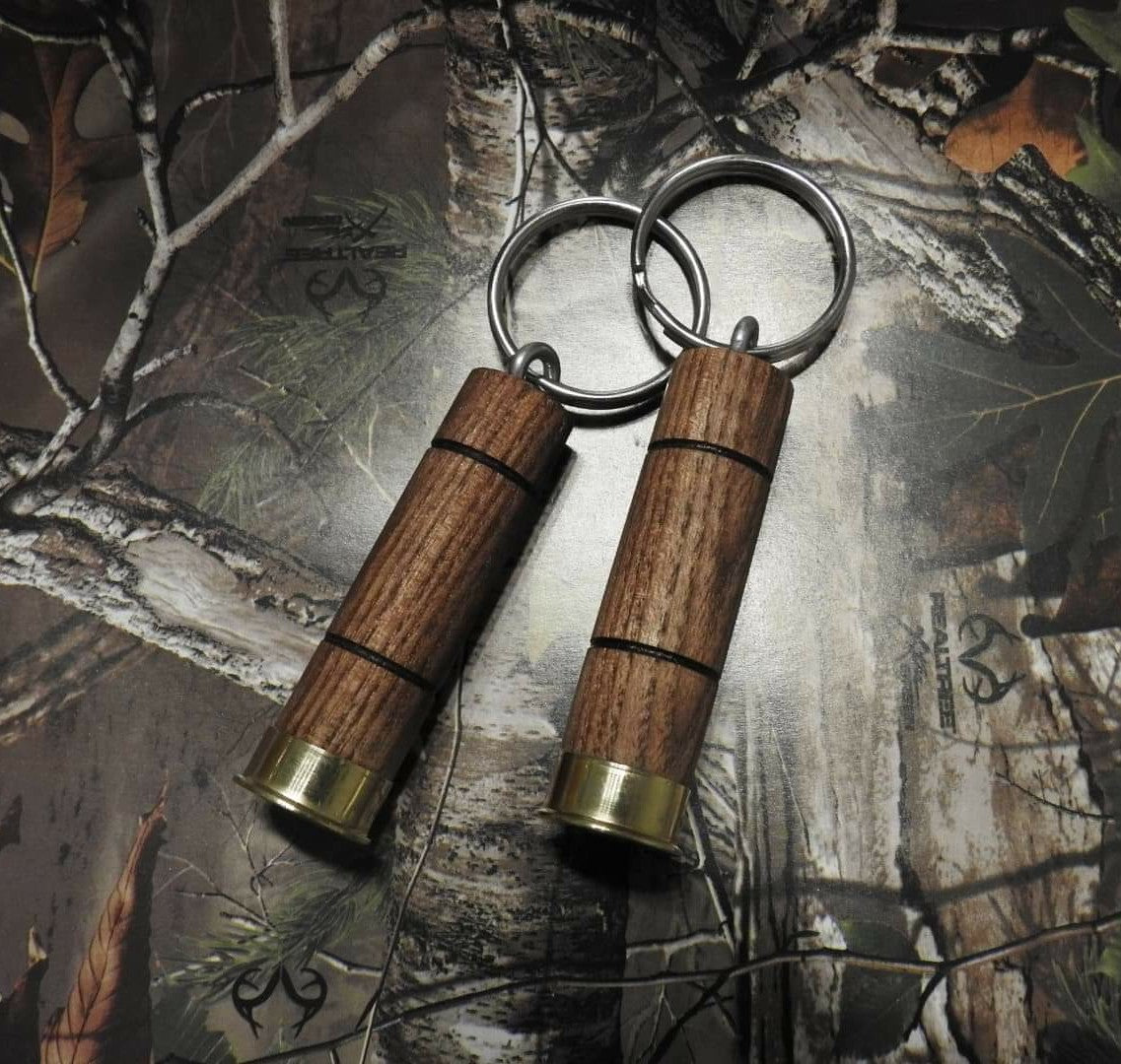20 Gauge Shotgun Shell Keychain