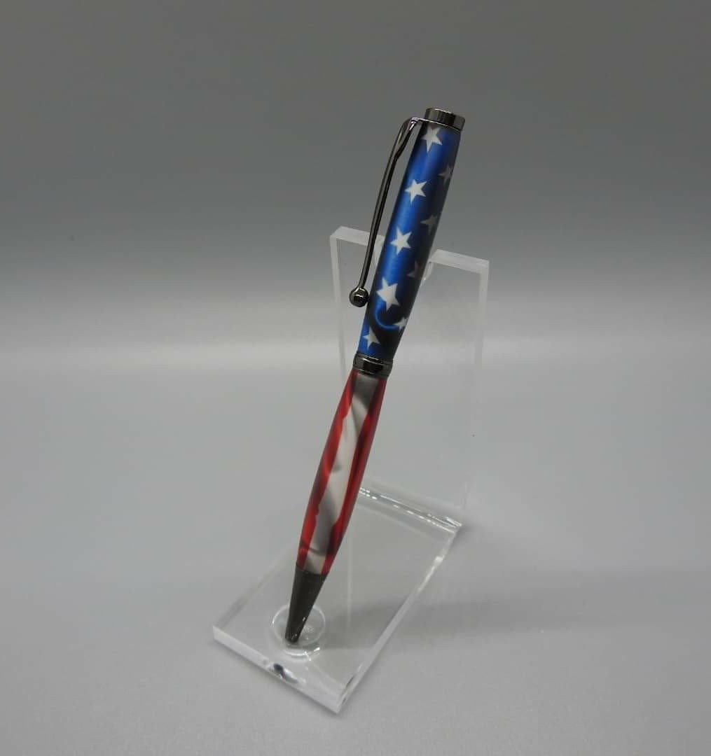 Stars and Stripes Slim Ballpoint Pen