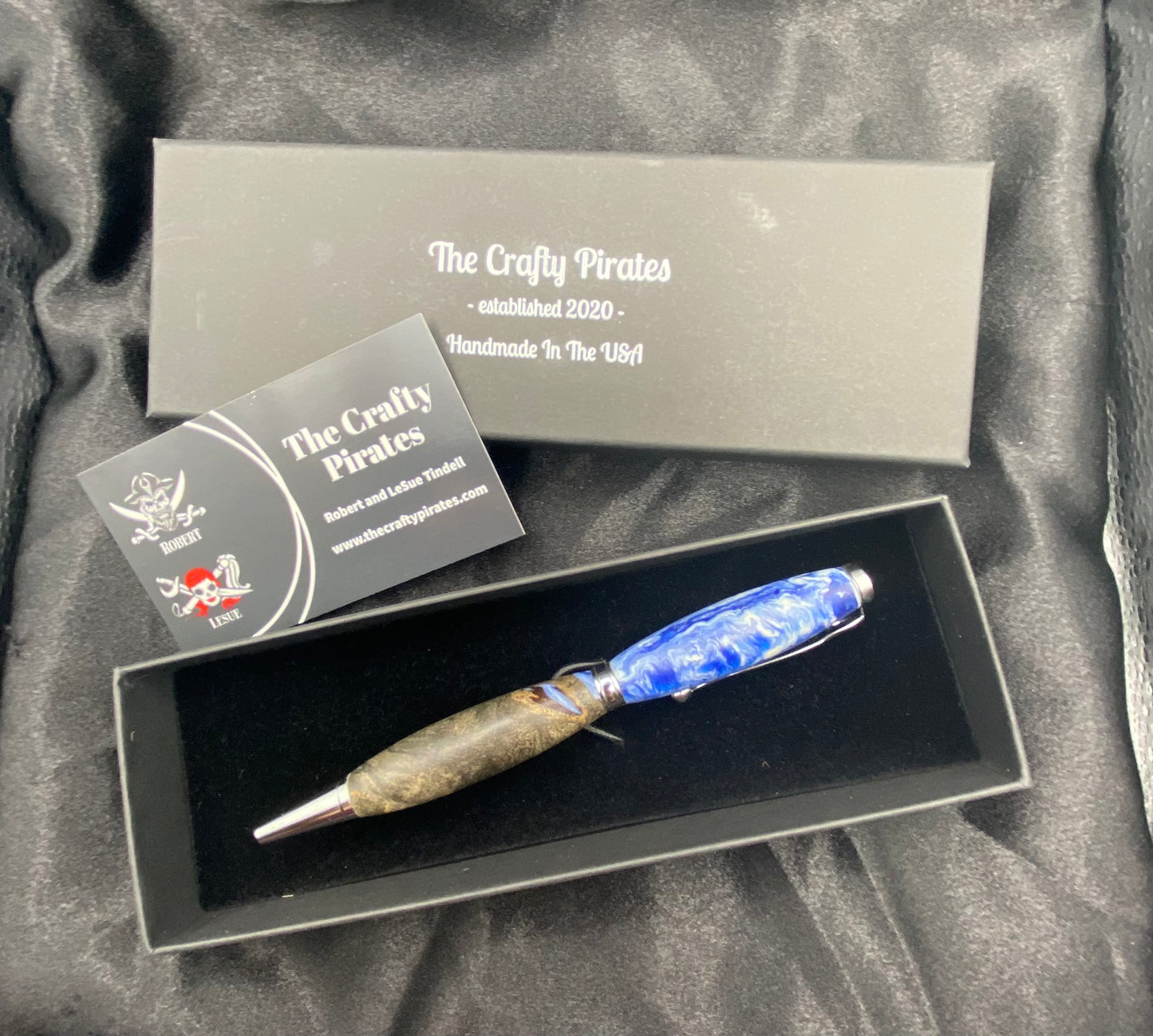 Buckeye Burl Hybrid Ballpoint Pen