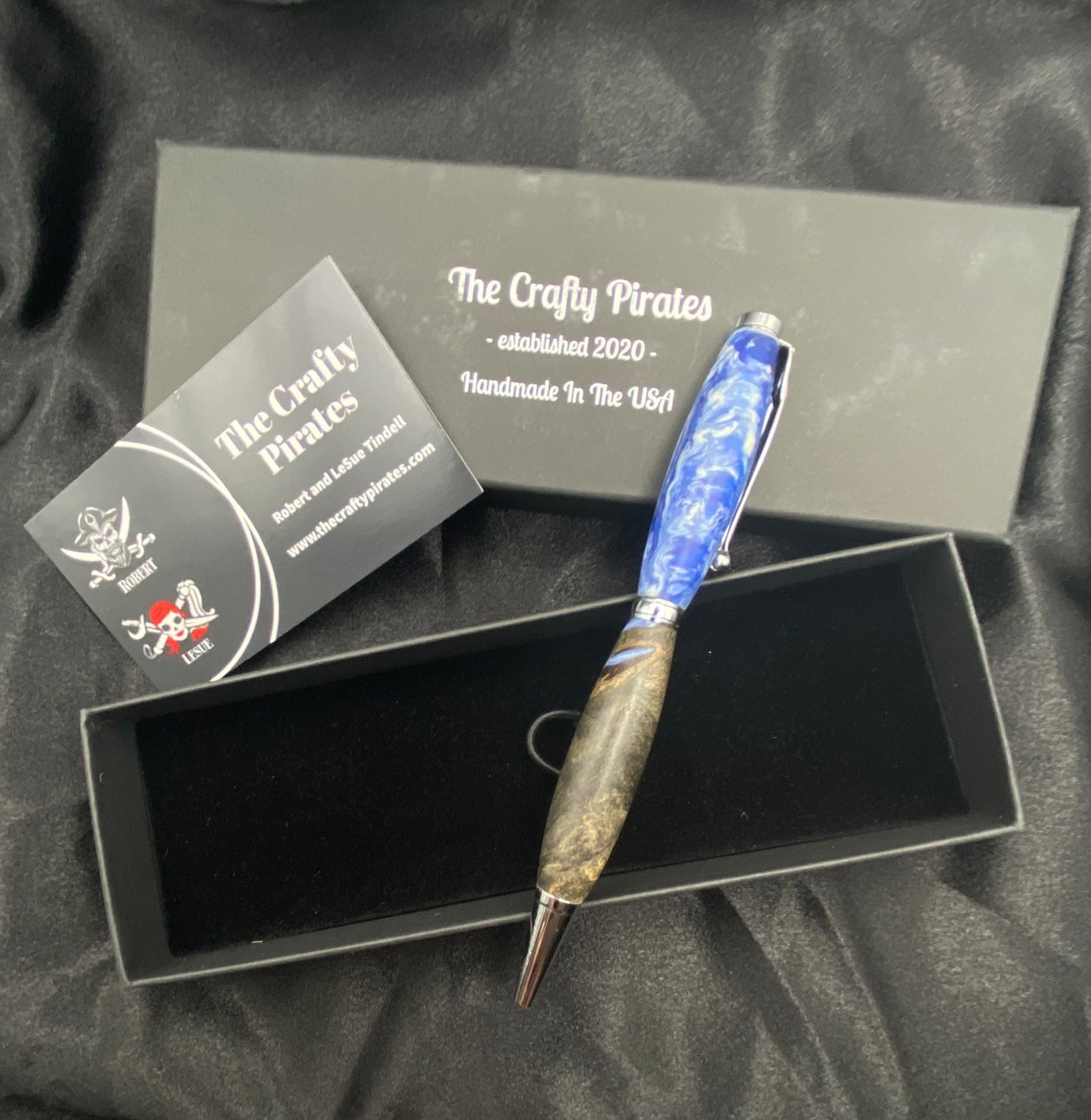 Buckeye Burl Hybrid Ballpoint Pen