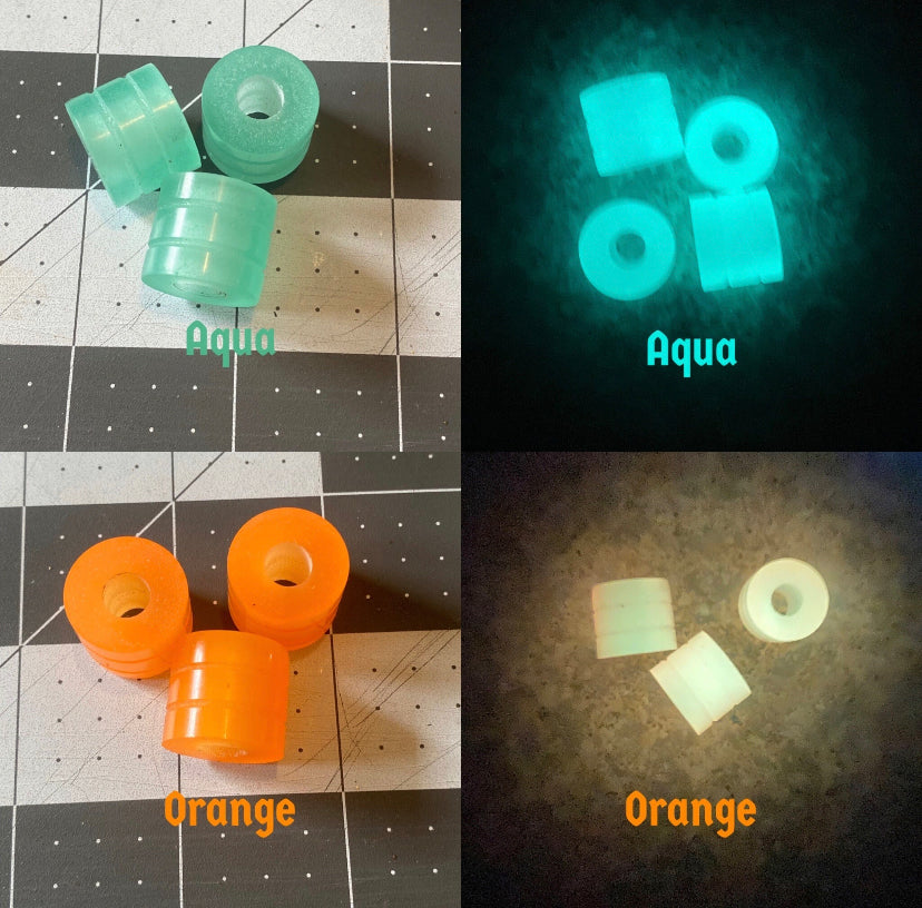 Glow In The Dark EDC Lanyard Bead (Comes with 5 Feet Free Paracord)