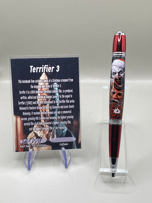Terrifier 3 Movie Relic Twist Pen