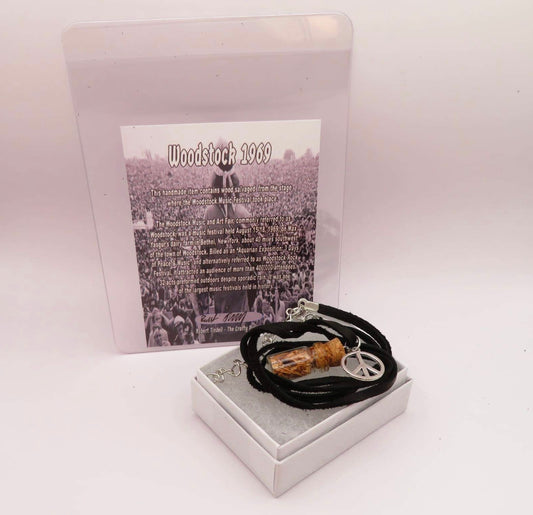 Woodstock Stage Relic Necklace