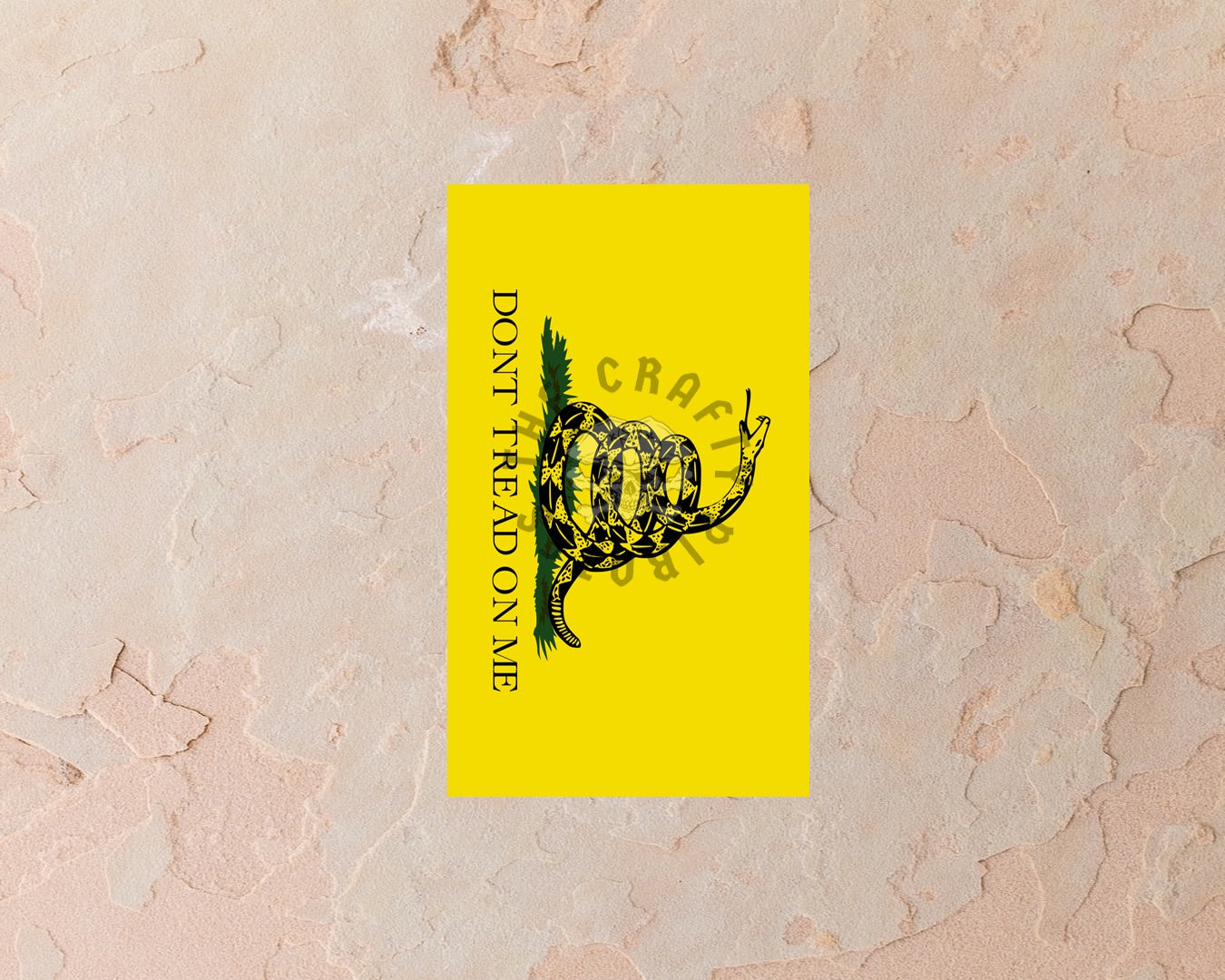 Gadsden Flag Pen Blank