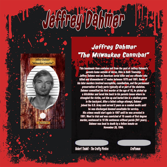 Jeffrey Dahmer Embeded Pen Blank