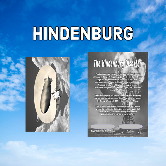 Hindenburg Embeded Pen Blank