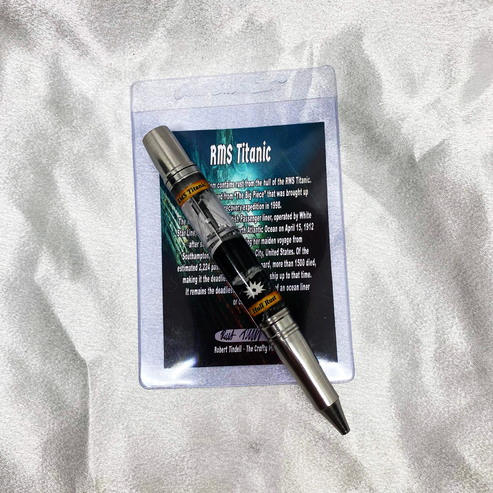RMS Titanic Relic Ballpoint Pen – The Crafty Pirates