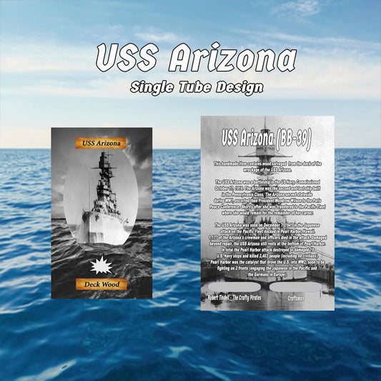 USS Arizona Embed Pen Blank