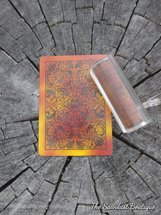 Elements Fire Playing Card Pen Blank (Sierra Tube)