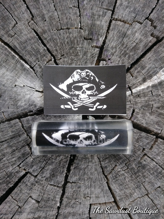 Pirate Flag Tube In Pen Blank