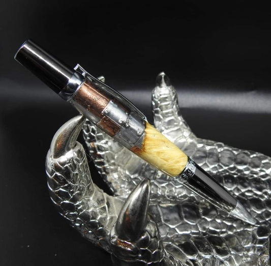 Industrial Steampunk Hybrid Twist Pen